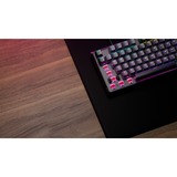 Corsair K70 Core RGB, Gaming-Tastatur schwarz/grau, DE-Layout, Corsair Red
