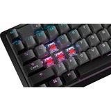 Corsair K70 Core RGB, Gaming-Tastatur schwarz/grau, DE-Layout, Corsair Red