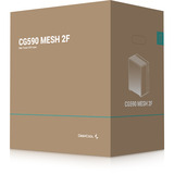 DeepCool CG590 MESH 2F, Tower-Gehäuse schwarz, Tempered Glass