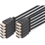 Digitus HDMI High Speed Kabel mit Ethernet, 10er Pack schwarz, 2 Meter