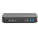 Digitus KVM Switch HDMI 2x1, KVM-Switch schwarz