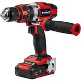 EINHELL Akku-Schlagbohrschrauber TE-CD 18/48 Li, 18Volt schwarz, 2x Li-Ionen Akku 2,0Ah