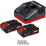 EINHELL Power X-Change Akku-Schlagbohrschrauber TE-CD 18/48 Li, 18Volt schwarz, 2x Li-Ionen Akku 2,0Ah