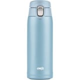 Emsa TRAVEL MUG light Thermobecher hellblau, 0,4 Liter, Flip-Deckel