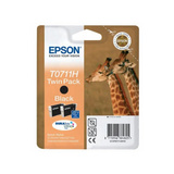 Epson Tinte Twinpack High-capacity Schwarz C13T07114H10 Doppelpack