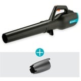 GARDENA Akku-Bläser Power-Jet 18V P4A solo, Laubbläser grau/türkis, ohne Akku und Ladegerät, POWER FOR ALL ALLIANCE
