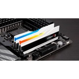 G.Skill DIMM 48 GB DDR5-8400 (2x 24 GB) Dual-Kit, Arbeitsspeicher weiß, F5-8400J4052G24GX2-TZ5RW, Trident Z5 RGB, INTEL XMP