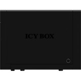 ICY BOX IB-3640SU3, Laufwerksgehäuse schwarz