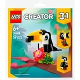 30688 Creator 3-in-1 Tropischer Tukan, Konstruktionsspielzeug