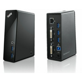 Lenovo ThinkPad USB 3.0 Dock Generalüberholt, Dockingstation schwarz, (0A33971)