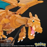 Mattel MEGA Pokémon Motion Glurak bewegliches Bauset, Konstruktionsspielzeug 