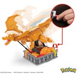 Mattel MEGA Pokémon Motion Glurak bewegliches Bauset, Konstruktionsspielzeug 
