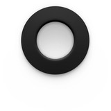 Philips Hue White & Color Ambiance Slim Einbauleuchte 90 mm, LED-Leuchte schwarz