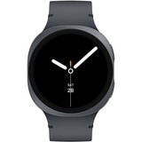SAMSUNG Galaxy Watch8, Smartwatch dunkelgrau, 44 mm, Sport Band M/L