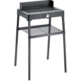 Severin PG 8563 Standgrill mit Grillplatte, Elektrogrill schwarz, 2.200 Watt