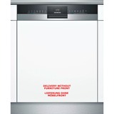 Siemens SN53HS60CE iQ300, Spülmaschine edelstahl/schwarz, Home Connect