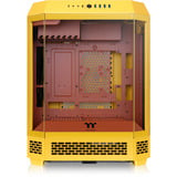 Thermaltake The Tower 600 Butter Caramel, Tower-Gehäuse gelb, Tempered Glass x 3