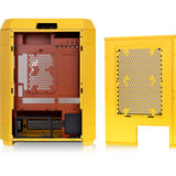 Thermaltake The Tower 600 Butter Caramel, Tower-Gehäuse gelb, Tempered Glass x 3