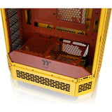 Thermaltake The Tower 600 Butter Caramel, Tower-Gehäuse gelb, Tempered Glass x 3
