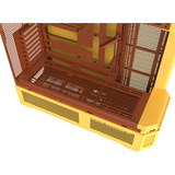 Thermaltake View 600 TG Butter Caramel, Big-Tower-Gehäuse gelb, Tempered Glass