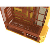 Thermaltake View 600 TG Butter Caramel, Big-Tower-Gehäuse gelb, Tempered Glass