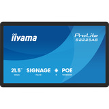 iiyama ProLite S2225AS-B1P, Public Display schwarz (matt), FullHD, IPS, POE, HDMI, USB
