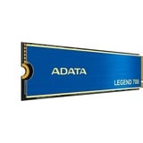 ADATA LEGEND 700 256 GB, SSD blau/gold, PCIe 3.0 x4, NVMe 1.4, M.2 2280