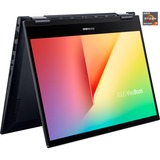 ASUS VivoBook Flip 14 (TM420UA-EC018R), Notebook schwarz, Windows 10 Pro 64-Bit