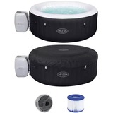 Bestway Whirlpool LAY-Z-SPA Miami AirJet, Schwimmbad schwarz, Ø 180cm x 66cm