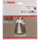 Bosch Kreissägeblatt Multi Material, Ø 160mm, 42Z Bohrung 20mm, für Handkreissägen