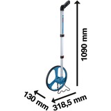 Bosch Professional Messrad GWM 32 Professional, Entfernungsmesser blau