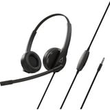 Creative HS-230, Headset schwarz, 3,5 mm Klinke, USB-A