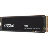 Crucial P310 2 TB, SSD schwarz, PCIe 4.0 x4, NVMe, M.2 2280