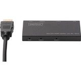 Digitus Ultra Slim HDMI Splitter, 1x2, 4K / 60 Hz schwarz