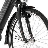 FISCHER Fahrrad CITA 4.1i, Pedelec schwarz (matt), 44 cm Rahmen, 28"