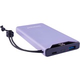 Intenso Powerbank F10000 Purple lila, 10.000 mAh, PD 3.0, Quick Charge 3.0