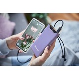 Intenso Powerbank F10000 Purple lila, 10.000 mAh, PD 3.0, Quick Charge 3.0