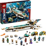 LEGO 71756 Ninjago Wassersegler, Konstruktionsspielzeug U-Boot Spielzeug für Jungen und Mädchen ab 9 Jahren, Set mit 10 Ninja Mini Figuren