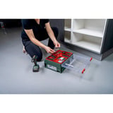 Metabo BS 18 Set (602207710) Akku-Bohrschrauber, 18 Volt grün/schwarz, 2x Li-Ionen Akku 2,0Ah, Koffer + 74-teiliges Zubehör
