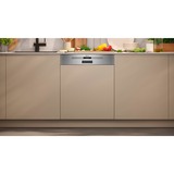 Neff S147YAS03E, Spülmaschine edelstahl (gebürstet), 60 cm, Home Connect