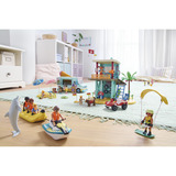 PLAYMOBIL 71903 myLife Rettungsturm mit Beach Buggy, Konstruktionsspielzeug 