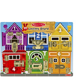 Spin Master Melissa & Doug - Motoriktafel Schlösser, Geschicklichkeitsspiel 