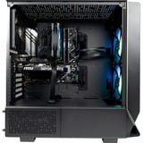 Thermaltake Toughline Air C300A, Gaming-PC schwarz/transparent, Windows 11 Home 64-Bit