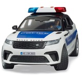 bruder Range Rover Velar Polizeifahrzeug mit Polizist, Modellfahrzeug inkl. Light + Sound Modul