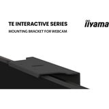 iiyama ProLite TE6513A-B3AG, Public Display schwarz (matt), UltraHD/4K, IPS, Touchscreen, HDMI, DP, USB-C, USB-Hub