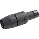 Alphacool ES Schnellverschlusskupplung TPV PushIn Male, Verbindung schwarz (matt)