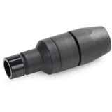 Alphacool ES Schnellverschlusskupplung TPV PushIn Male, Verbindung schwarz (matt)