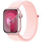 Apple Watch Series 9, Smartwatch rosa/rosé, Aluminium, 41 mm, Sport Loop