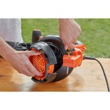 BLACK+DECKER 3-in-1 Elektro-Laubsauger BEBLV300-QS, Laubsauger/Laubbläser schwarz/orange, 3.000 Watt