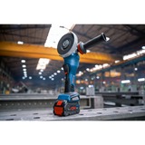 Bosch Akku-Winkelschleifer BITURBO GWS 18V-15 PSC Professional solo, Ø 125mm blau/schwarz, ohne Akku und Ladegerät, in L-BOXX